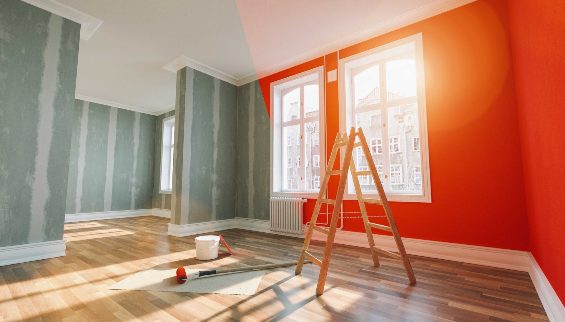 Indoor painting specialists creating beautiful spaces in Seattle, WA.